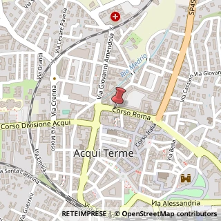 Mappa Corso Roma,  29, 15011 Acqui Terme, Alessandria (Piemonte)