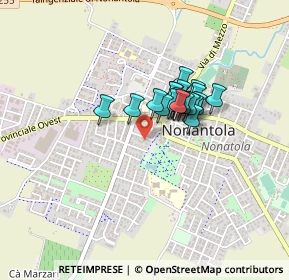 Mappa Via Fosse Ardeatine, 41015 Nonantola MO, Italia (0.274)