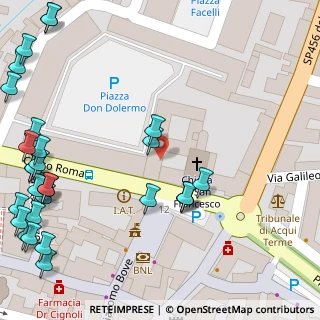 Mappa Piazza Don Piero Dolermo, 15011 Acqui Terme AL, Italia (0.07586)