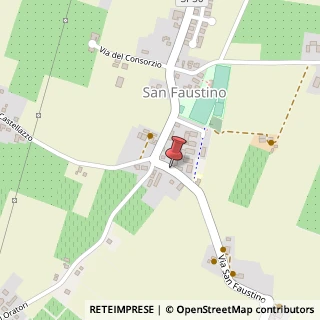 Mappa Via per San Faustino, 34, 42048 Rubiera, Reggio nell'Emilia (Emilia Romagna)