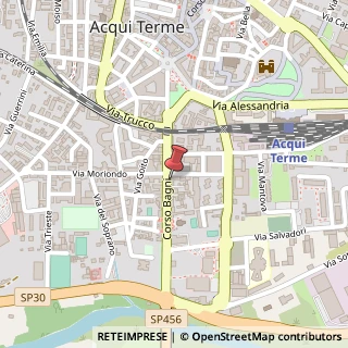 Mappa Corso Bagni, 101, 15011 Acqui Terme, Alessandria (Piemonte)