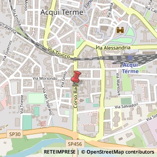 Mappa Corso Bagni, 112, 15011 Acqui Terme, Alessandria (Piemonte)