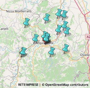 Mappa Via Malacarne, 15011 Acqui Terme AL, Italia (5.50471)