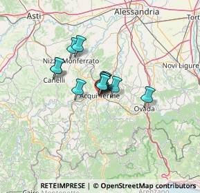 Mappa Via Malacarne, 15011 Acqui Terme AL, Italia (7.4225)