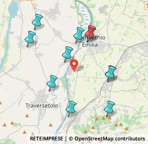 Mappa Via F.lli Cervi, 42020 San Polo d'Enza RE, Italia (4.03455)