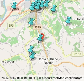 Mappa Via Pontegrosso, 12055 Diano d'Alba CN, Italia (2.59375)