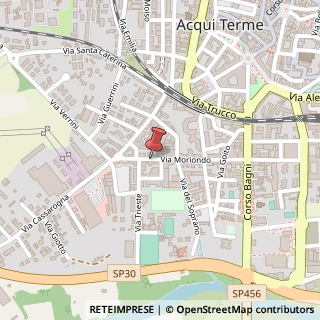 Mappa Via Moriondo,  71, 15011 Acqui Terme, Alessandria (Piemonte)