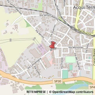 Mappa Via Cassarogna, 17, 15011 Acqui Terme, Alessandria (Piemonte)