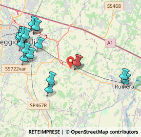 Mappa Via Martin Lutero, 42122 Masone RE, Italia (5.0765)