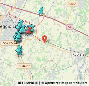 Mappa Via Martin Lutero, 42122 Masone RE, Italia (4.531)