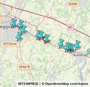 Mappa Via Martin Lutero, 42122 Masone RE, Italia (3.6875)