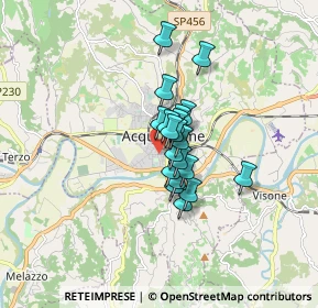 Mappa Via del Soprano, 15011 Acqui Terme AL, Italia (0.9855)