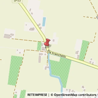 Mappa Via R. Franchetti, 35, 42021 Bibbiano, Reggio nell'Emilia (Emilia Romagna)
