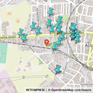 Mappa Via Santa Caterina, 15011 Acqui Terme AL, Italia (0.248)