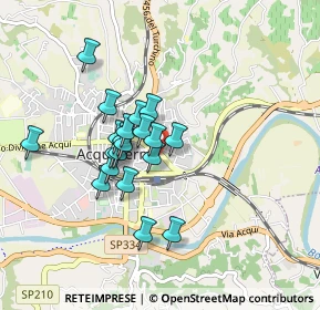 Mappa Via Al Castello, 15011 Acqui Terme AL, Italia (0.6795)