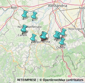 Mappa Via Al Castello, 15011 Acqui Terme AL, Italia (10.59583)