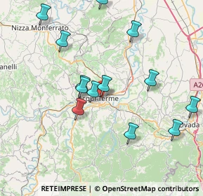 Mappa Via Al Castello, 15011 Acqui Terme AL, Italia (8)