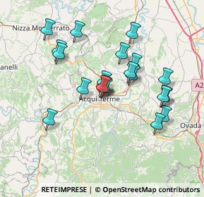 Mappa Via Bella, 15011 Acqui Terme AL, Italia (6.6075)