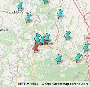 Mappa Via Bella, 15011 Acqui Terme AL, Italia (7.98538)