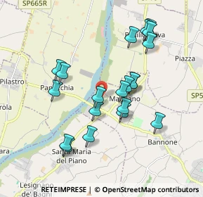 Mappa Comunale del Mulini, 43029 Traversetolo PR, Italia (1.783)