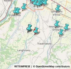 Mappa Comunale del Mulini, 43029 Traversetolo PR, Italia (10.666)