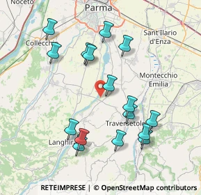 Mappa Comunale del Mulini, 43029 Traversetolo PR, Italia (7.865)