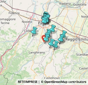 Mappa Comunale del Mulini, 43029 Traversetolo PR, Italia (10.5225)