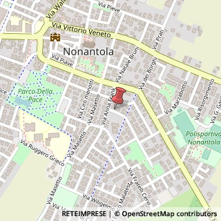Mappa Via John Fitzgerald Kennedy, 34, 41015 Nonantola, Modena (Emilia Romagna)
