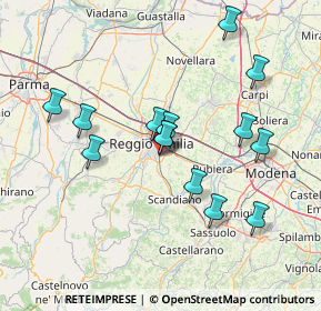 Mappa Via Grigoris Lambrakis, 42122 Reggio nell'Emilia RE, Italia (13.76714)