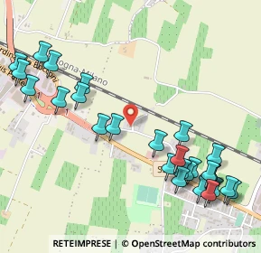 Mappa Via delle Piante, 42122 Reggio nell'Emilia RE, Italia (0.63333)