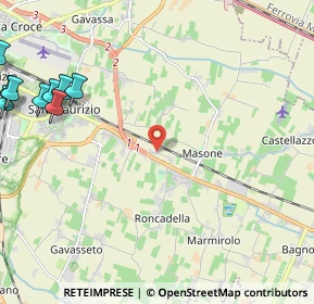 Mappa Via delle Piante, 42122 Reggio nell'Emilia RE, Italia (4.0695)