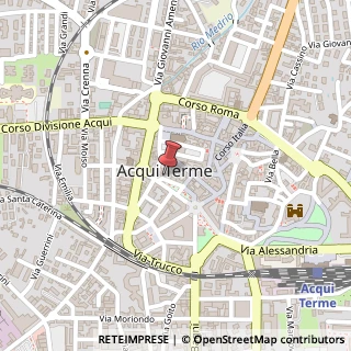 Mappa Corso Dante, 28, 15011 Acqui Terme, Alessandria (Piemonte)