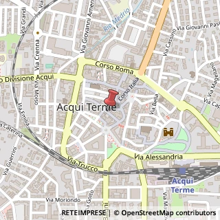 Mappa Via Mazzini, 32, 15011 Acqui Terme, Alessandria (Piemonte)