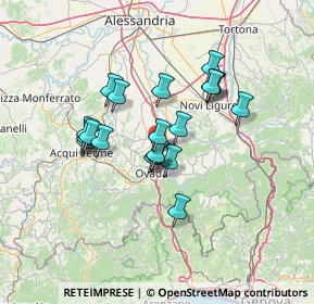 Mappa A26 - Autostrada dei Trafori, 15078 Ovada AL, Italia (10.99)