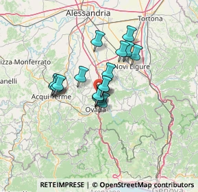 Mappa A26 - Autostrada dei Trafori, 15078 Ovada AL, Italia (9.32941)