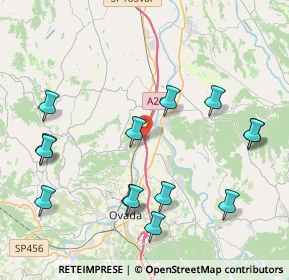Mappa A26 - Autostrada dei Trafori, 15078 Ovada AL, Italia (4.73714)