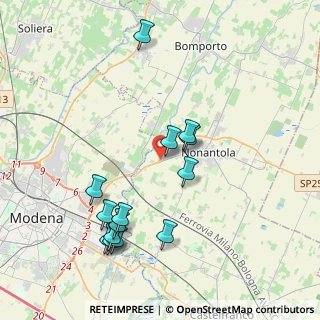 Mappa Via Gazzate, 41015 Nonantola MO, Italia (4.20214)