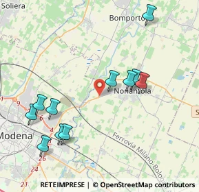 Mappa Via Gazzate, 41015 Nonantola MO, Italia (4.32455)