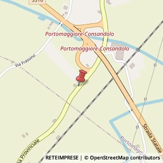 Mappa Via consandolo 14, 44015 Portomaggiore, Ferrara (Emilia Romagna)