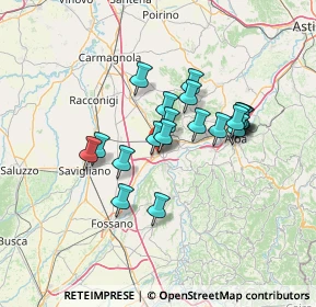 Mappa Via don Carlo Roagna, 12062 Cherasco CN, Italia (11.0315)