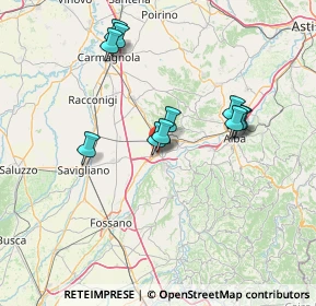 Mappa Via dei Tigli, 12062 Cherasco CN, Italia (12.96545)