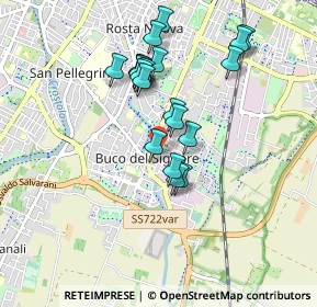 Mappa Via Martiri di Cervarolo, 42122 Reggio nell'Emilia RE, Italia (0.81)