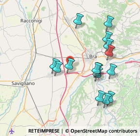 Mappa Cherasco - Fraz. Veglia, 12062 Cherasco CN, Italia (7.86267)