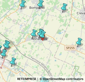 Mappa Via Giuseppe Garibaldi, 41015 Nonantola MO, Italia (6.4355)