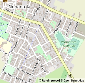 Mappa Via Alessandro Volta, 41015 Nonantola MO, Italia (0.14231)