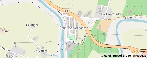 Mappa Módena