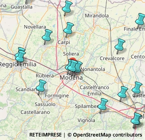 Mappa Via Belgio, 41122 Modena MO, Italia (20.60778)