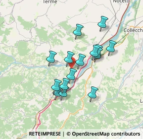 Mappa Unnamed Road, 43040 Varano De' Melegari PR, Italia (5.85333)