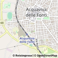 Kaart Acquaviva delle Fonti