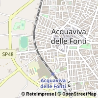 Mapa Acquaviva delle Fonti